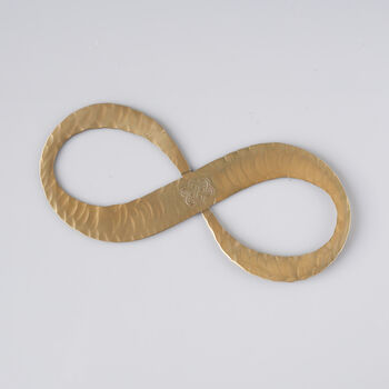 8th Anniversary Gift Bronze Infinity Sculpture, 11 of 12