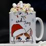 Personalised Christmas Cat Mug, thumbnail 7 of 12