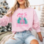 Joy To The World Colourful Christmas Jumper For Women, thumbnail 4 of 7