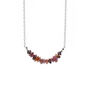 Natural Ruby Gemstone And Sterling Silver Necklace, thumbnail 4 of 5