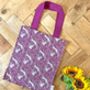 Squirrels Print Tote Bag, thumbnail 4 of 5