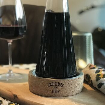 Personalised Wine Carafe For Christmas, 6 of 11