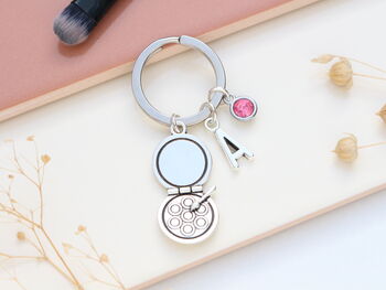 Make Up Artist Personalised Keyring Beautician Gift, 2 of 10