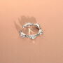 Sterling Silver Cubic Zirconia Ear Cuff, thumbnail 1 of 6
