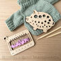 Pig Shaped Knitting Needle Gauge And Stitch Marker Set, thumbnail 1 of 7