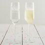 Personalised Mother Of The Groom Wedding Glass, thumbnail 6 of 8