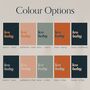 Zodiac Astrology Star Sign Retro Greetings Card, thumbnail 2 of 8