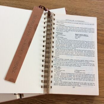 'Radiation Cookery' Upcycled Notebook, 3 of 5