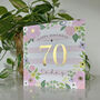 Milestone 70th Birthday Card, thumbnail 2 of 2