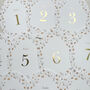 Lilla Floral Oval Table Numbers, thumbnail 3 of 4
