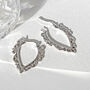 Sterling Silver Harmony Hoops, thumbnail 4 of 5