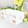 Personalised Easter Bunny Engraved Crate, thumbnail 2 of 3