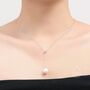 Natural Pearl Lariat Pendant Necklace, thumbnail 6 of 10