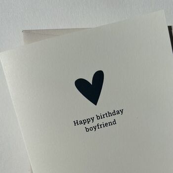 Happy Birthday Boyfriend, 2 of 4