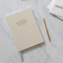 The Essential Planner Undated By Emily Rollings | notonthehighstreet.com