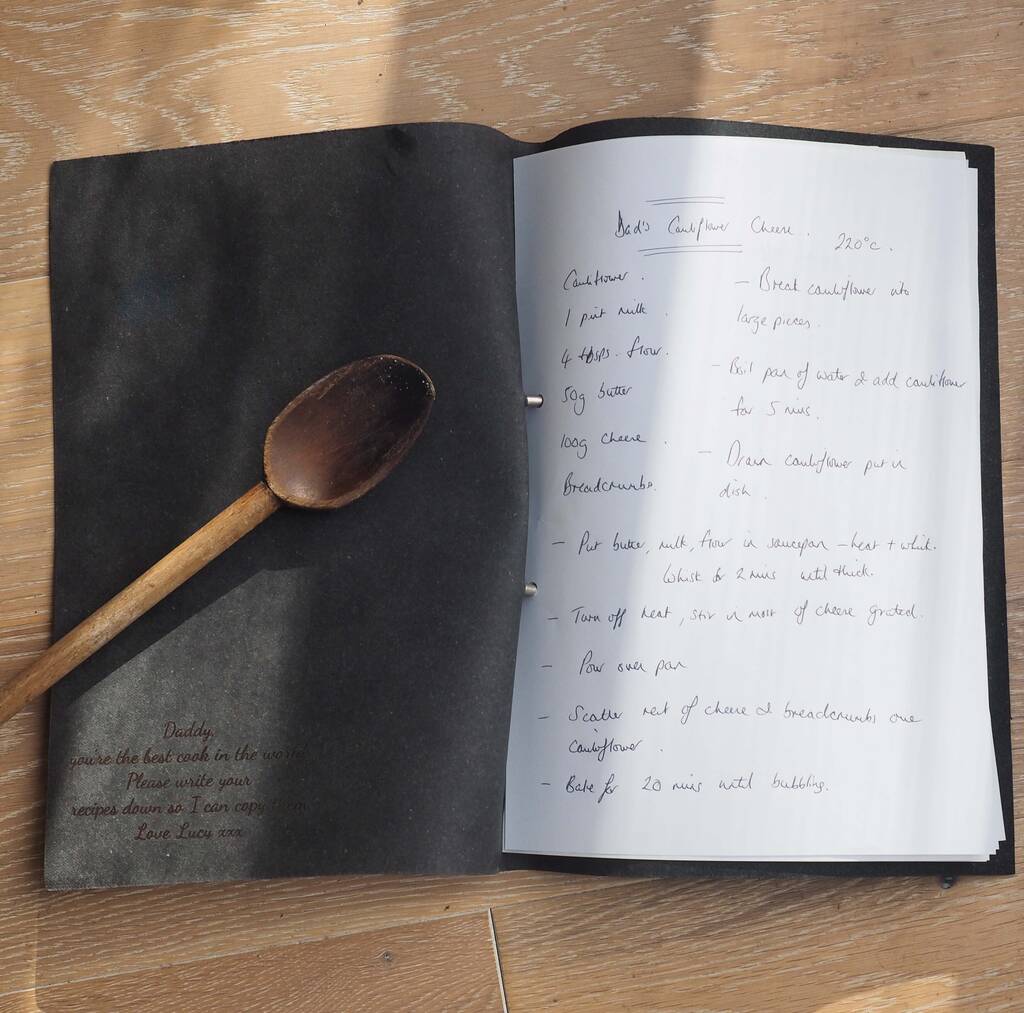Personalised Barbecue Recipe Book For Your Recipes By Stabo
