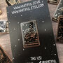 The Overthinker Tarot Card Enamel Pin, thumbnail 1 of 7