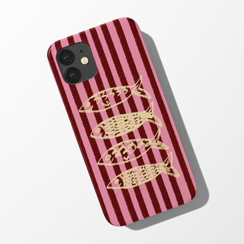 Sardines Phone Case Durable iPhone Samsung Mobile Cover, 3 of 5