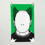 Keith Flint, The Prodigy Tea Towel In Green, thumbnail 1 of 2