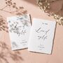 Wedding Vow Books Personalised Vow Cards Luxury Modern, thumbnail 1 of 11