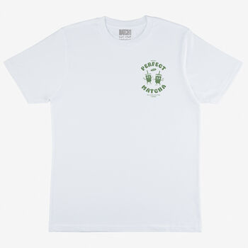 Perfect Matcha Graphic T Shirt In White, 2 of 2