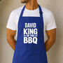 Personalised King Of The BBQ Apron, thumbnail 2 of 7