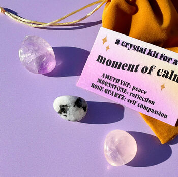 A Moment Of Calm Crystal Kit For Mindfulness, 3 of 7