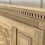 French Mid 19th Century Heavily Carved Oak Bench, thumbnail 5 of 6