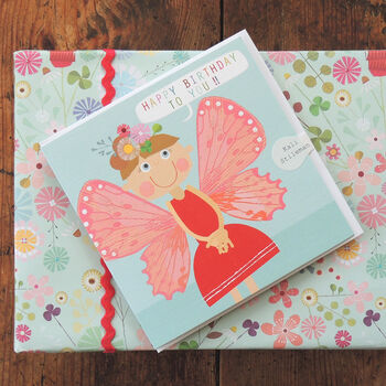 Happy Birthday Butterfly Card, 3 of 5