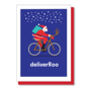 Funny Bike Lovers Christmas Card, Deliver Roo, thumbnail 9 of 10