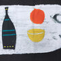 Grey Bottle Tea Towel, thumbnail 1 of 4