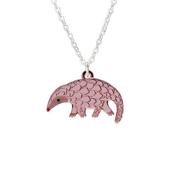 Pangolin Charm Necklace, 2 of 7
