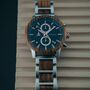 Personalised Metal And Wood Watch Mens Gift,Engraved Watch, thumbnail 8 of 8