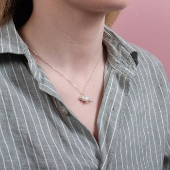 Personalised Sterling Silver Gerbil Necklace, 3 of 10