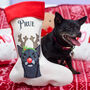 Personalised Reindeer Dog Xmas Stocking, thumbnail 9 of 11