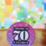 Happy Birthday Badge 50th 60th 70th 80th 90th And 100, thumbnail 5 of 9