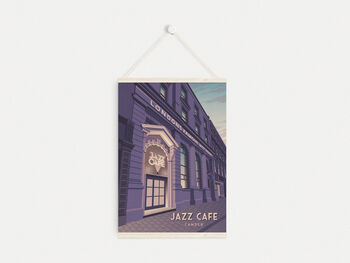 Jazz Cafe Camden Travel Poster Art Print, 6 of 8