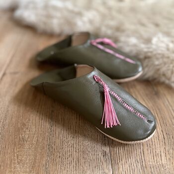 Babouche Tassel Slippers, 4 of 5