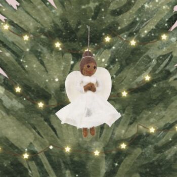 Christmas Angel Hanging Tree Decoration, 2 of 3