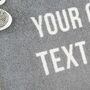 Personalised Text Grey Doormat, thumbnail 7 of 9
