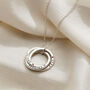 Personalised Birthstone Russian Ring Necklace, thumbnail 3 of 10