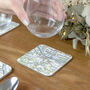 Set Of Personalised Vintage Map Coasters, thumbnail 1 of 7