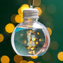Personalised Welly Boot Gin Bauble Decoration, thumbnail 1 of 8