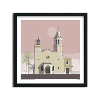 Sitges Parroquia Giclee Print, 4 of 6