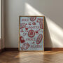 Food Print | Soul Mates And Small Plates Poster, thumbnail 3 of 9