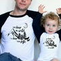 Safe And Wild Matching Daddy And Me T Shirts, thumbnail 1 of 1