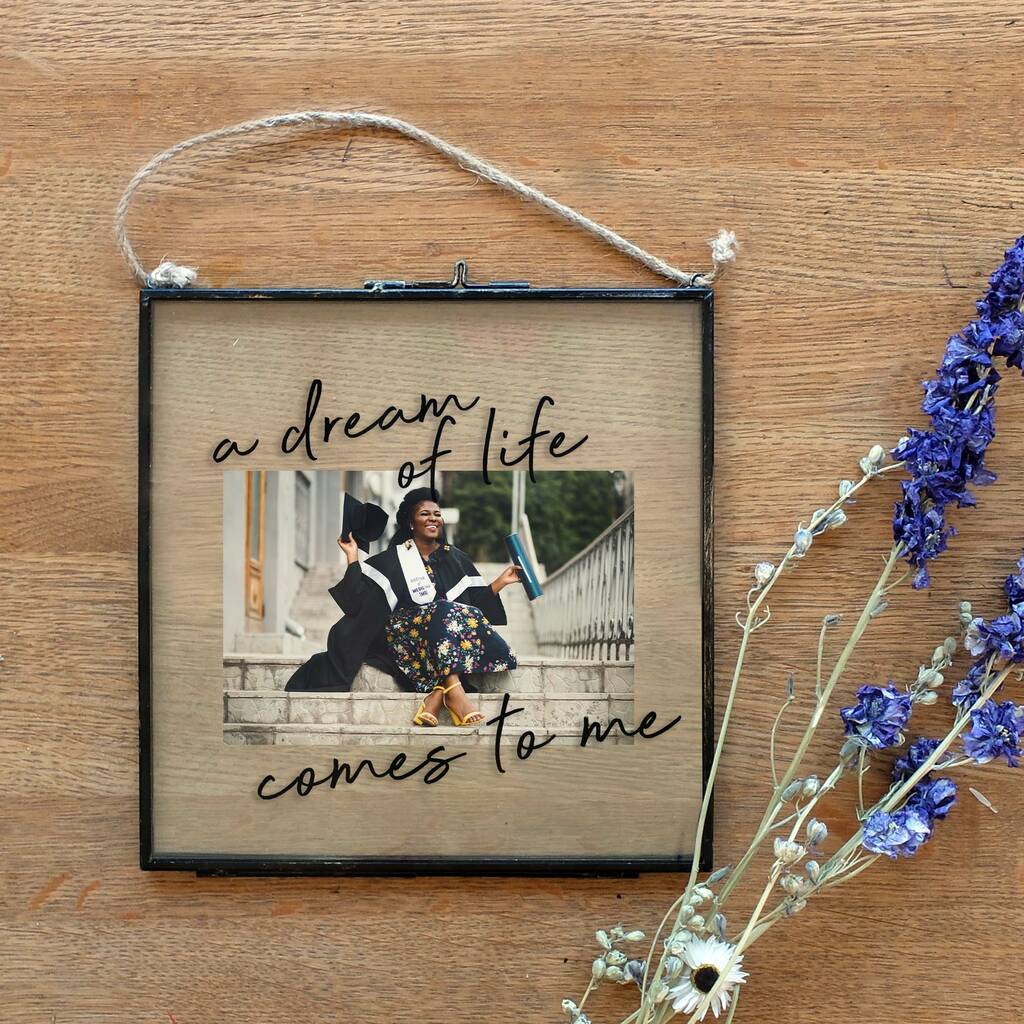 Personalised Lyrics Hanging Frame By Housey Designs