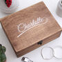 Personalised Name Wooden Jewellery Box, thumbnail 1 of 6
