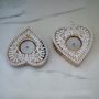Wooden Heart Tea Light Candle Holder, Set Of Two, thumbnail 4 of 5