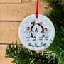 Personalised Family Bauble, Penguin Design, thumbnail 7 of 9